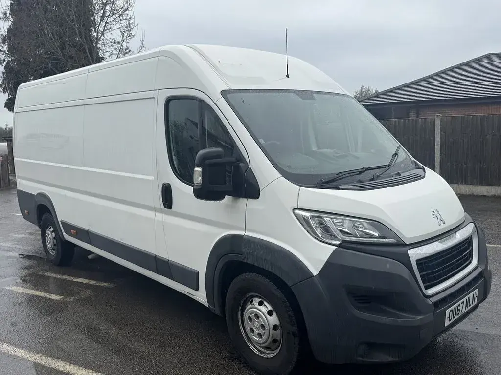 Used Peugeot Boxer 2017 White Van