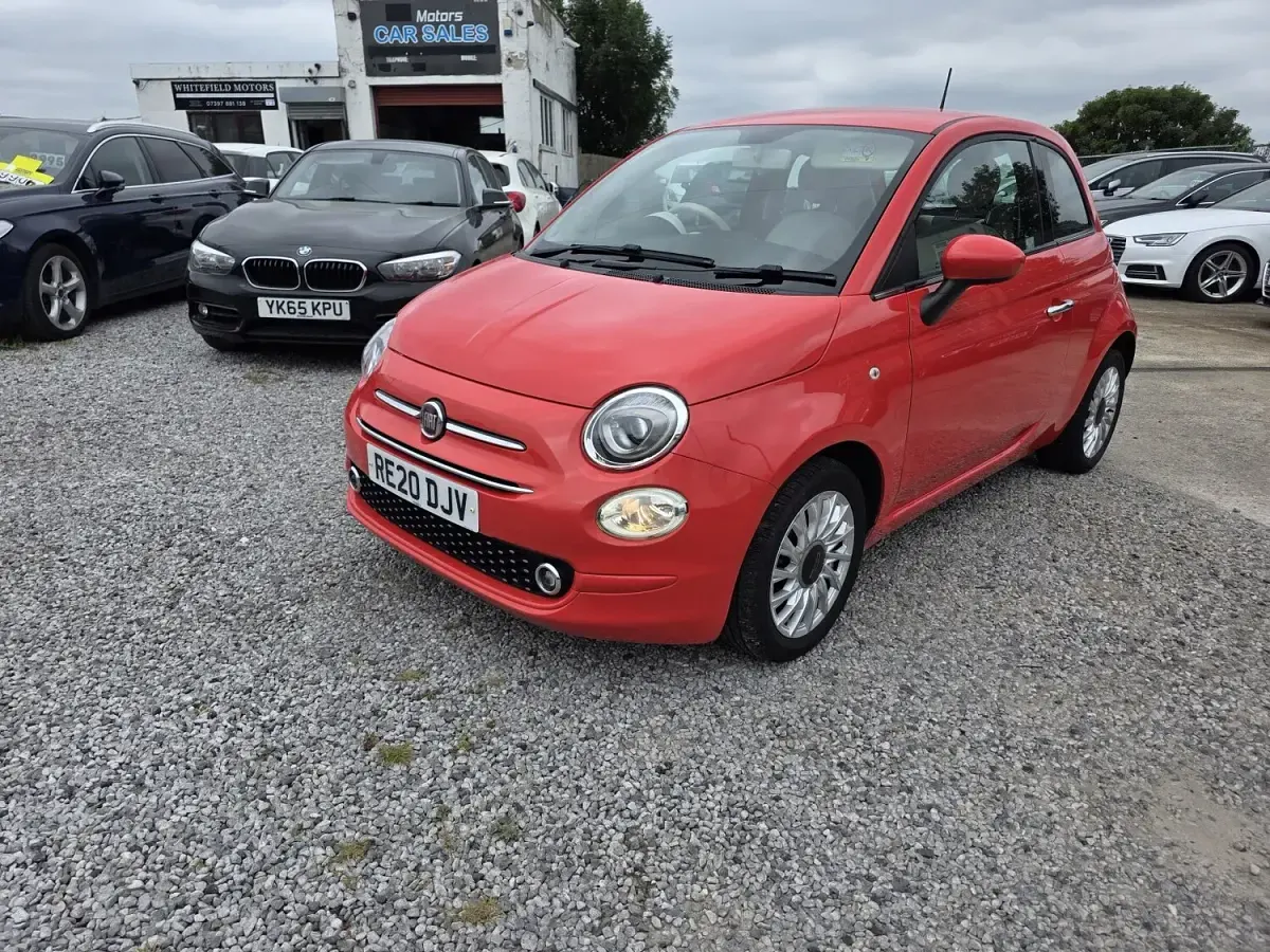 Used Fiat 500 Lounge 69 HP (50 kW) 2020 Pink Hatchback