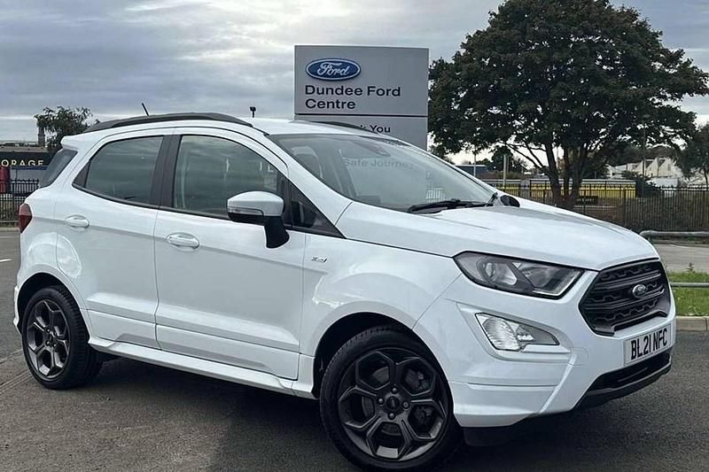 White Used 2021 Ford Ecosport ST-Line SUV | £13,995 (Expensive) - Image 1/1