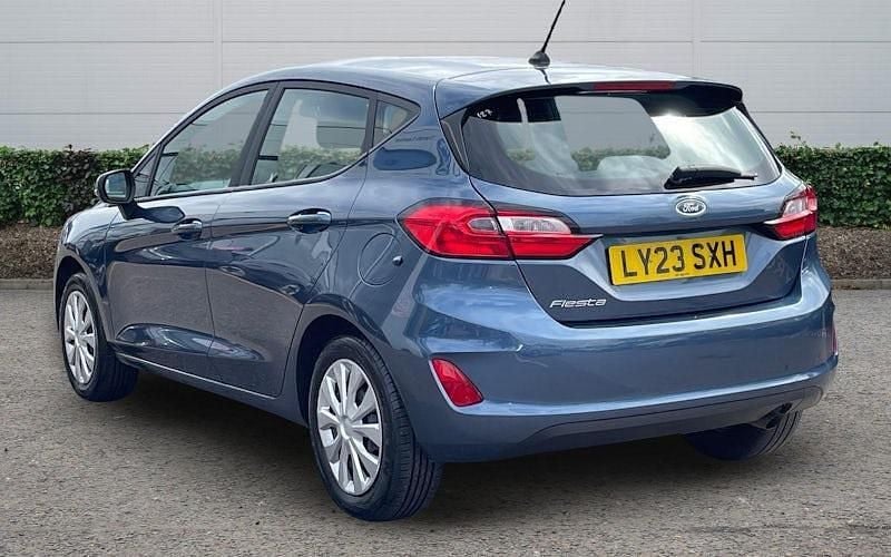 Usado Ford Fiesta Trend 75 HP (55 kW) 2022 Azul Citadino