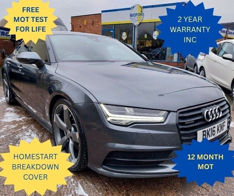 Grey Used 2016 Audi A7 Black Edition Hatchback | £13,995 (A bit pricey) - Image 1/4