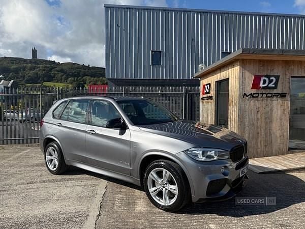 Grey Used 2014 BMW X5 M Sport SUV | £15,995 (Fair price) - Image 1/4