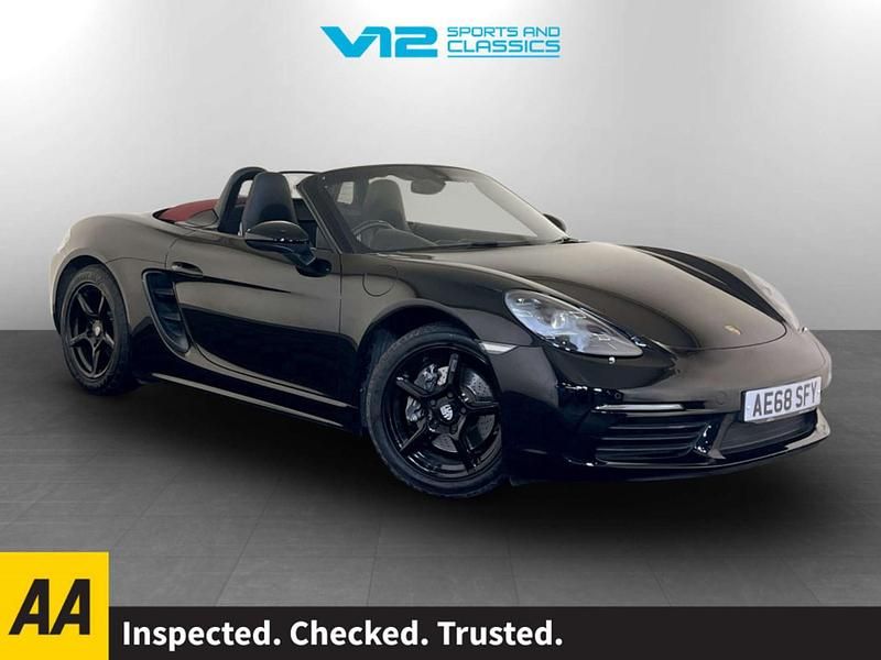 Used Porsche 718 Boxster 300 HP (220 kW) 2018 Black Cabriolet