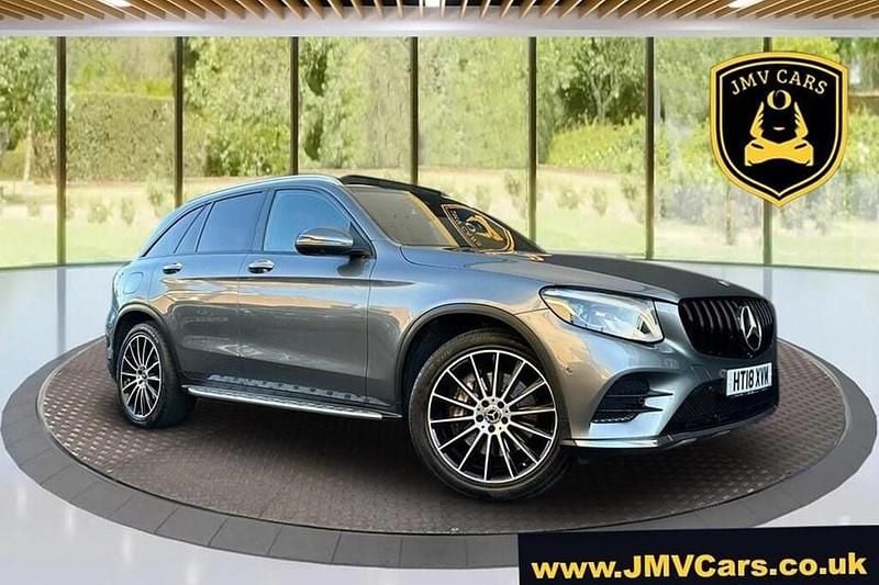 Grey Used 2018 Mercedes GLC250 AMG line SUV | £18,975 (Fair price) - Image 1/1