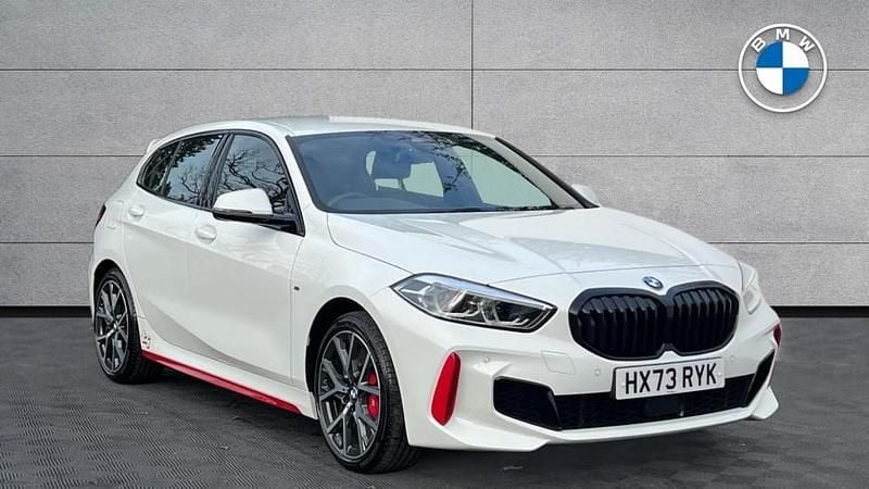 White Used 2024 BMW 128 Shadowline | £25,990 (Good price) - Image 1/4