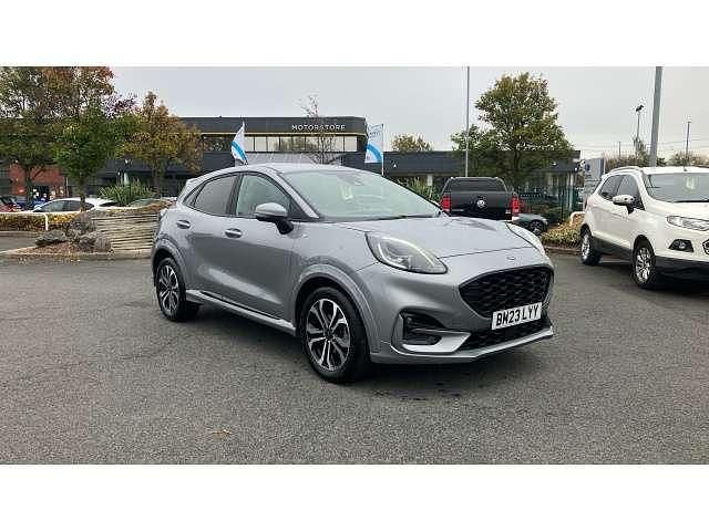 Silver Used 2023 Ford Puma Gen-E ST-Line SUV | £16,420 (Fair price) - Image 1/4