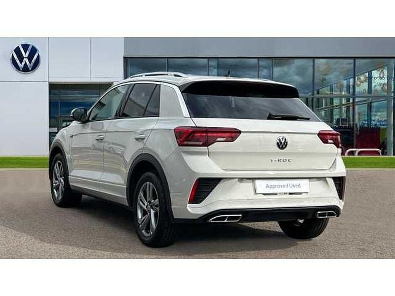 Usado VW T-Roc R-line 150 HP (110 kW) 2024 Cinzento SUV