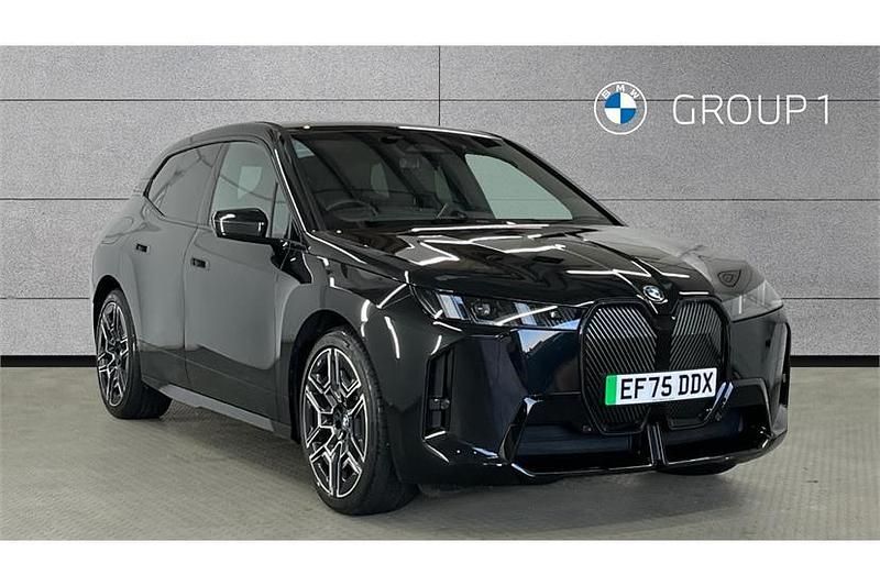 New BMW iX M Sport 300 kW (408 HP) 2025 Black sapphire metallic paint SUV