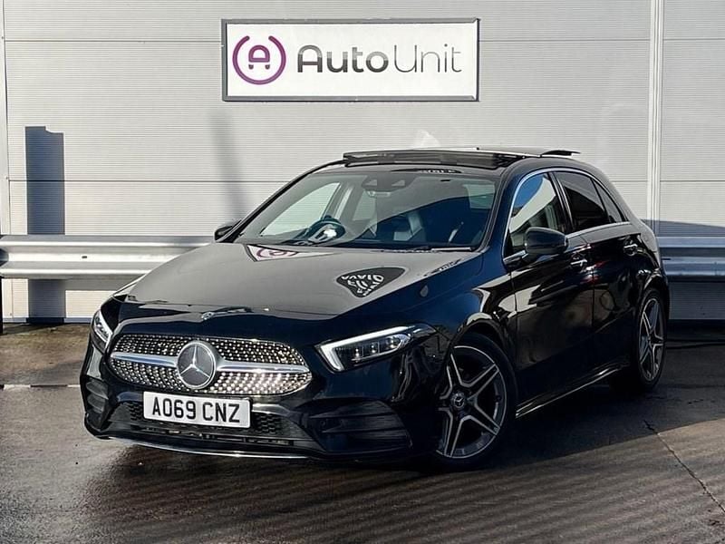 Used Mercedes A180 AMG Line Premium Plus 116 HP (85 kW) 2019 Black Hatchback