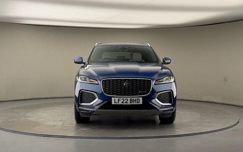 Used Jaguar F-Pace R-Dynamic 250 HP (183 kW) 2022 Bluefire blue SUV