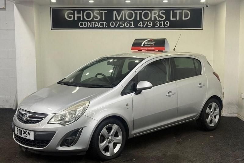 Silver Used 2011 Vauxhall Corsa Hatchback | £2,495 (Good price) - Image 1/1
