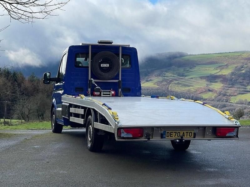 Used MAN TGE 140 HP (102 kW) 2020 Blue Van