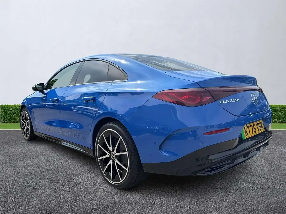 Used Mercedes CLA 250+ AMG line 200 kW (272 HP) 2026 Blue Sedan