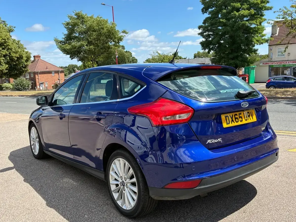 Used Ford Focus Titanium X 2015 Blue Hatchback