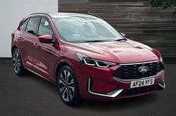 Red Used 2024 Ford Kuga ST-Line X SUV | £29,321 (Expensive) - Image 1/4