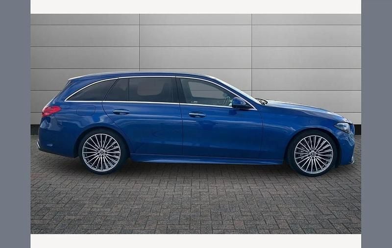 Used Mercedes C200 AMG Line Premium 224 HP (164 kW) 2023 Blue Estate