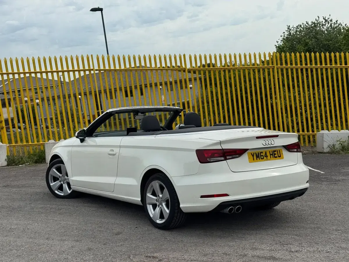 Used Audi A3 Cabriolet Sport 150 HP (110 kW) 2015 White Cabriolet
