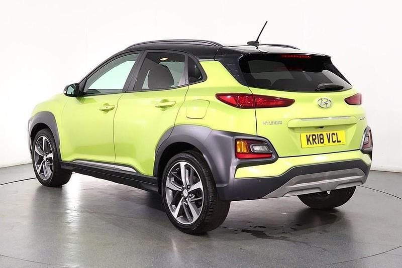 Used Hyundai Kona Premium 2018 Yellow SUV