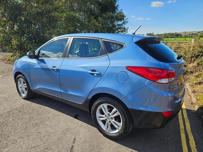 Used Hyundai ix35 Style 115 HP (84 kW) 2013 Blue SUV