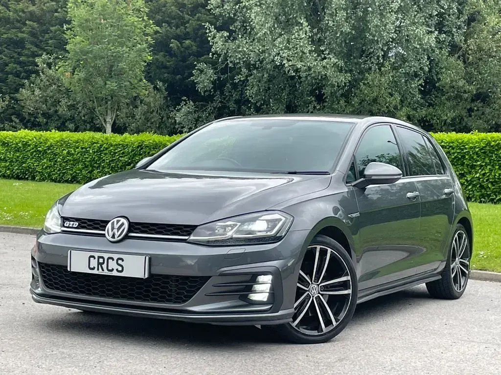 Used VW Golf VII GTD 184 HP (135 kW) 2017 Grey Hatchback