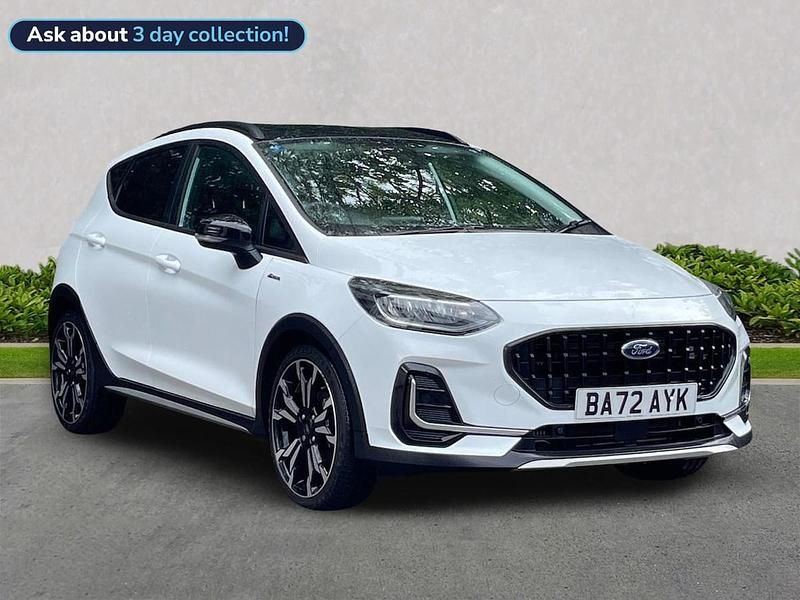 White Used 2022 Ford Fiesta Active Hatchback | £15,799 (Expensive) - Image 1/4