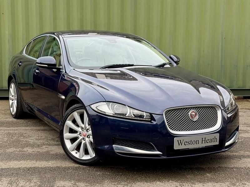 Blue Used 2015 Jaguar XF Portfolio Sedan | £7,990 (Fair price) - Image 1/4