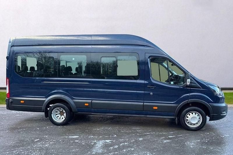 Second-hand Ford Transit Trend 130 CP (95 kW) 2021 Albastru