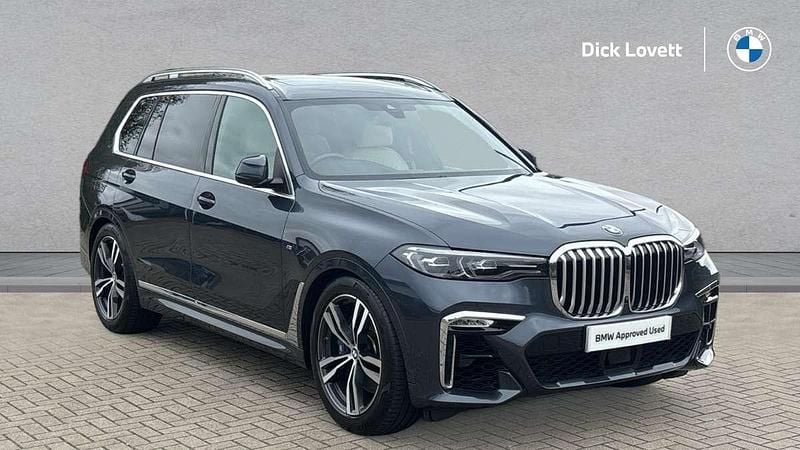 Grey Used 2022 BMW X7 M Sport SUV | £52,999 (Super price) - Image 1/4