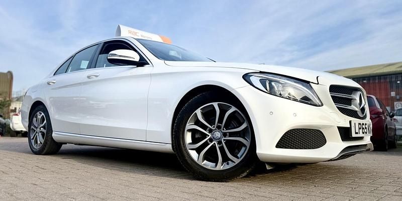 Used Mercedes C200 136 HP (100 kW) 2016 White Sedan