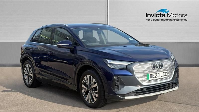 Used Audi Q4 e-tron Sport 150 kW (204 HP) 2023 Blue SUV
