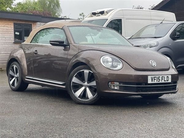 Brown Used 2015 VW Beetle Sport Cabriolet | £12,900 (Fair price) - Image 1/1