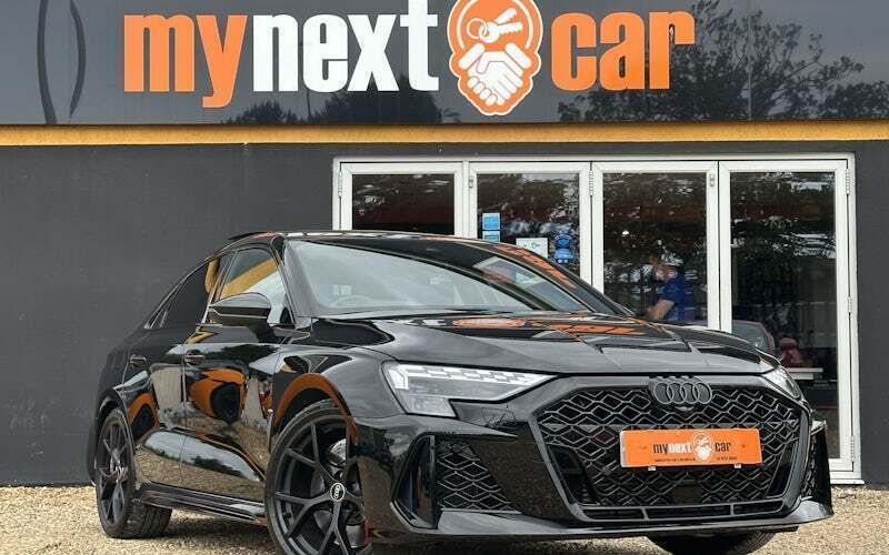 Black Used 2025 Audi RS3 Design Sedan | £59,995 (A bit pricey) - Image 1/4
