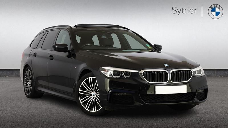 Used BMW 520 M Sport 187 HP (137 kW) 2019 Black Estate