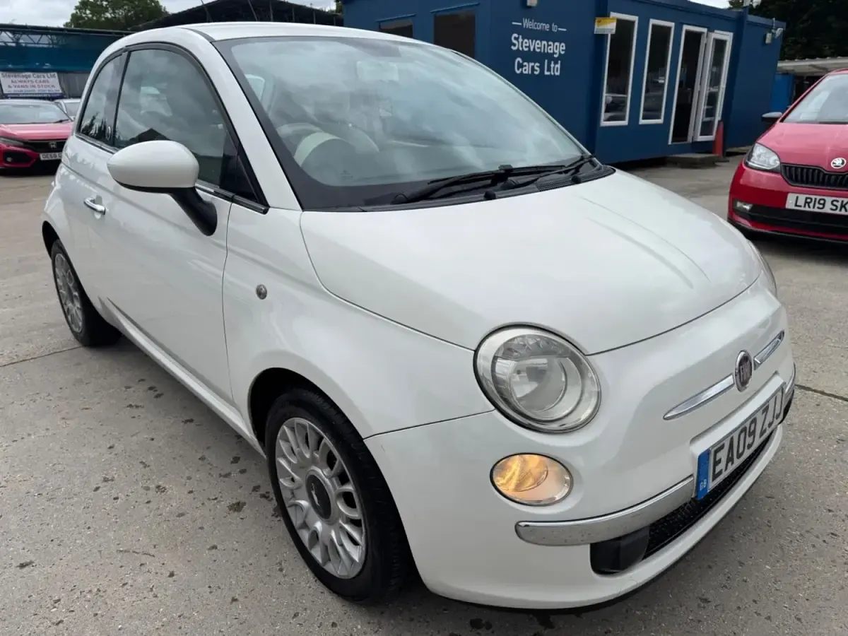 Second-hand Fiat 500 S 69 CP (50 kW) 2009 Alb Cabrio