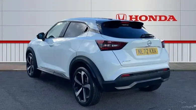Gebraucht Nissan Juke Tekna 114 PS (83 kW) 2022 Weiß SUV