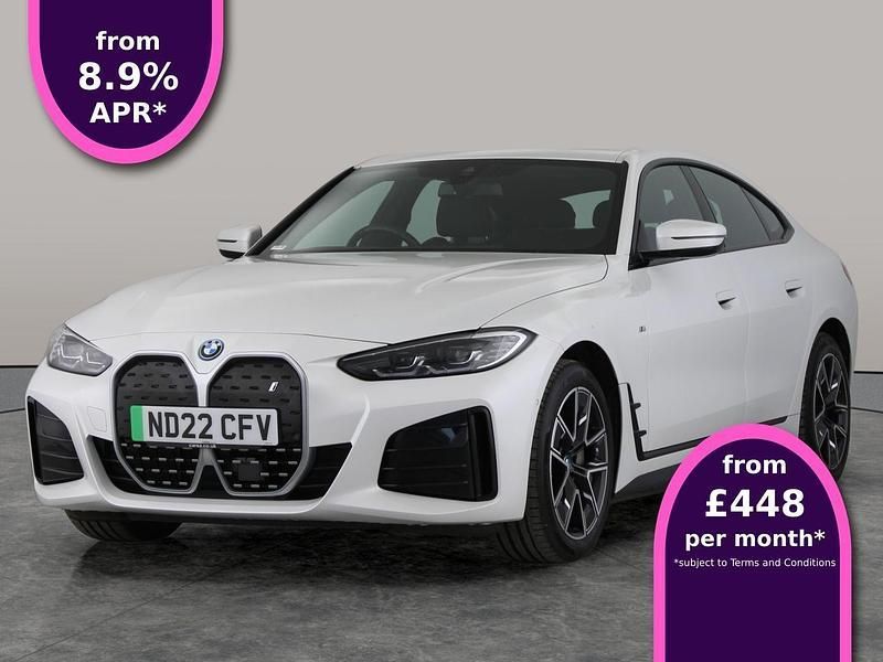 White Used 2022 BMW i4 M Sport Sedan | £29,281 (Super price) - Image 1/3