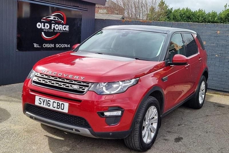 Used Land Rover Discovery Sport SE 180 HP (132 kW) 2016 Red SUV