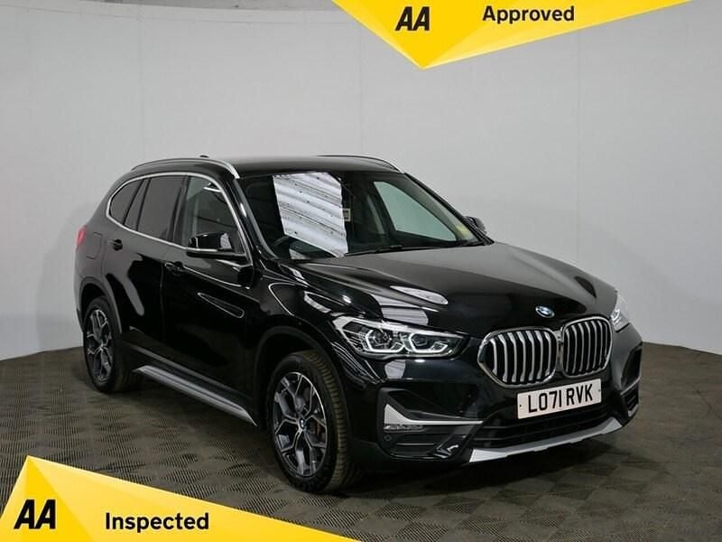 Black Used 2021 BMW X1 xLine SUV | £22,250 (Fair price) - Image 1/3
