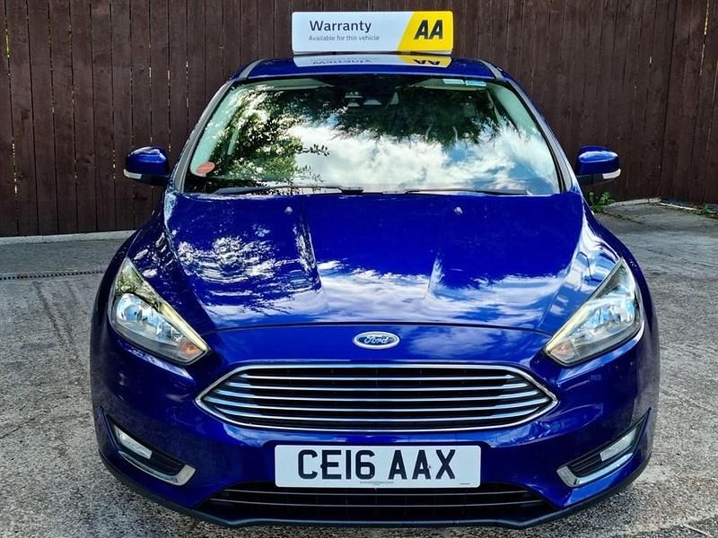 Blue Used 2016 Ford Focus Titanium Hatchback | £7,295 (Fair price) - Image 1/4