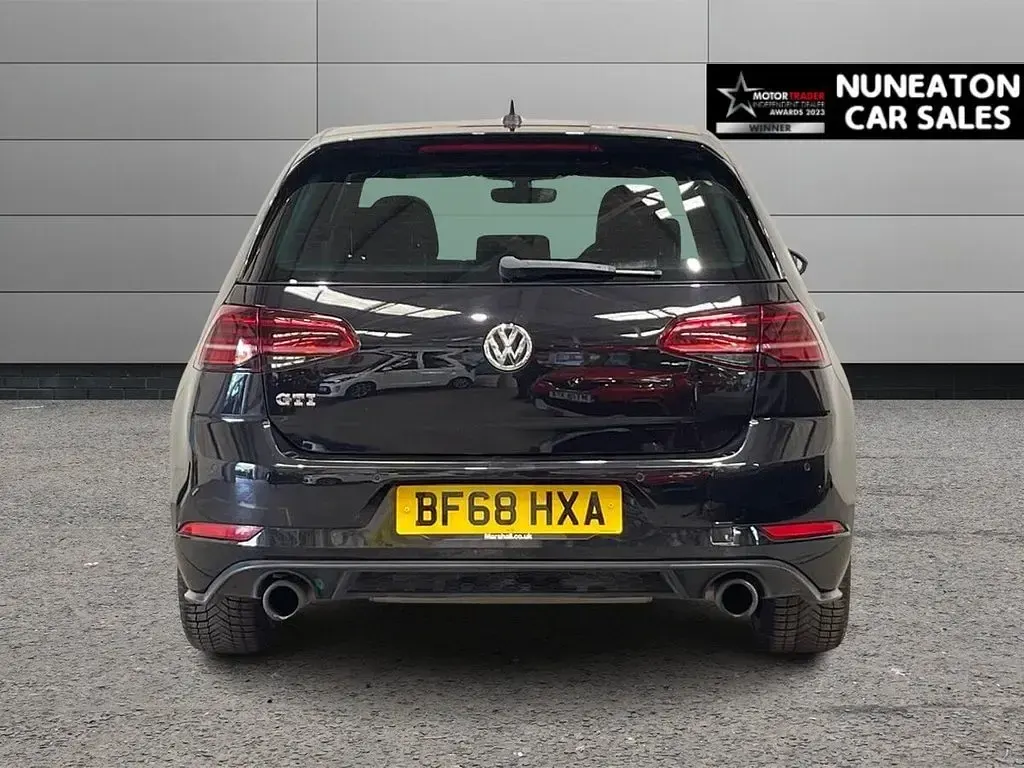 Used VW Golf VII GTI 230 HP (169 kW) 2018 Black Hatchback