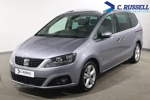 Begagnad Seat Alhambra XCELLENCE 150 HK (110 kW) 2020 Silver Minibuss