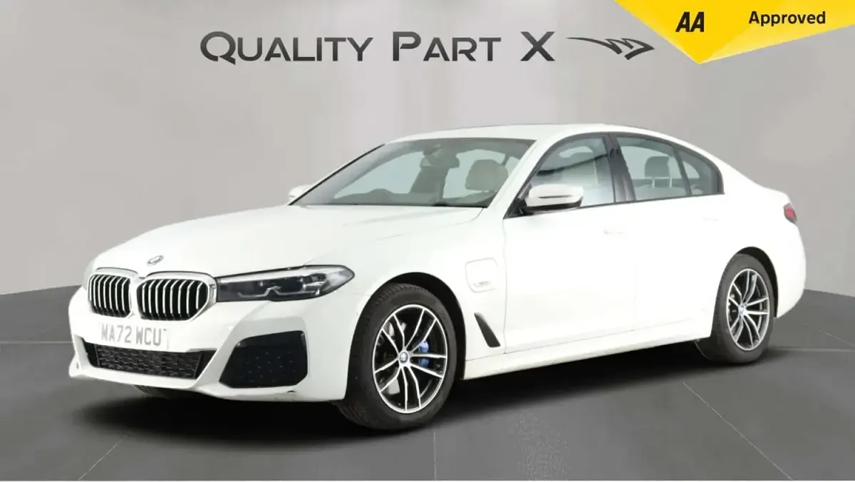 Used BMW 530e M Sport 2022 White Sedan