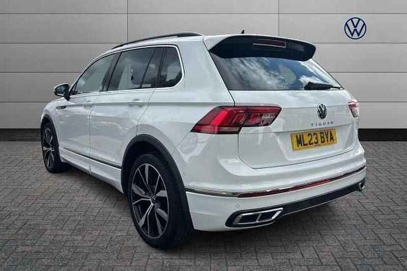 Used VW Tiguan R-line 150 HP (110 kW) 2023 White SUV