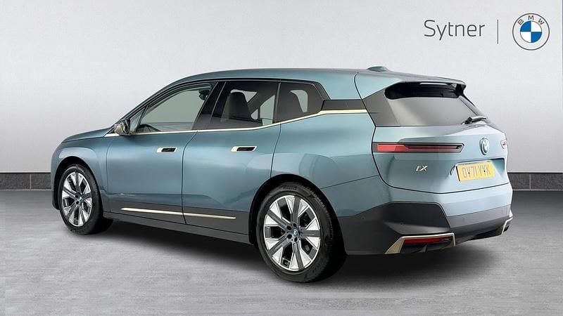 Used BMW iX Sport Line 236 kW (322 HP) 2021 Blue SUV