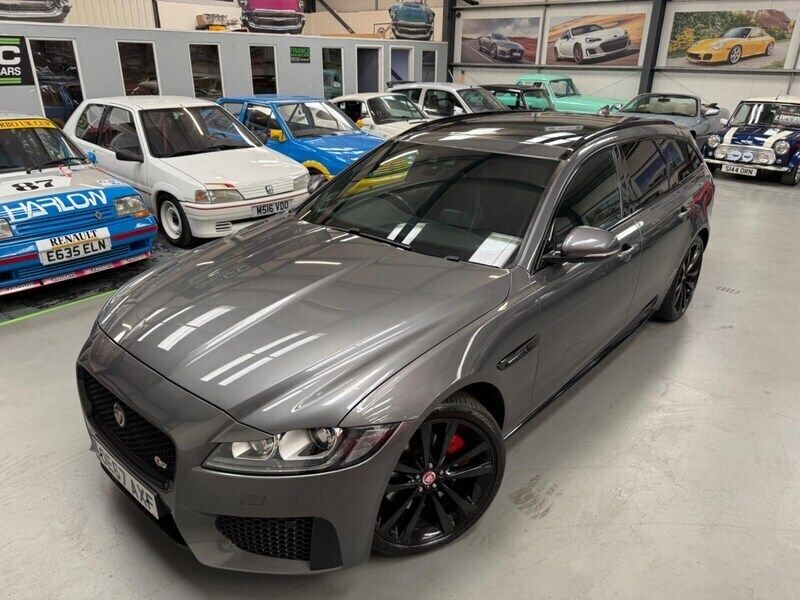 Grey Used 2017 Jaguar XF Sportbrake S Estate | £17,994 - Image 1/4