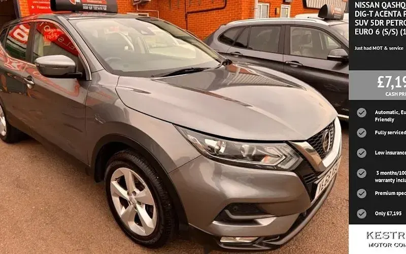 Used Nissan Qashqai Acenta Premium 140 HP (102 kW) 2019 SUV