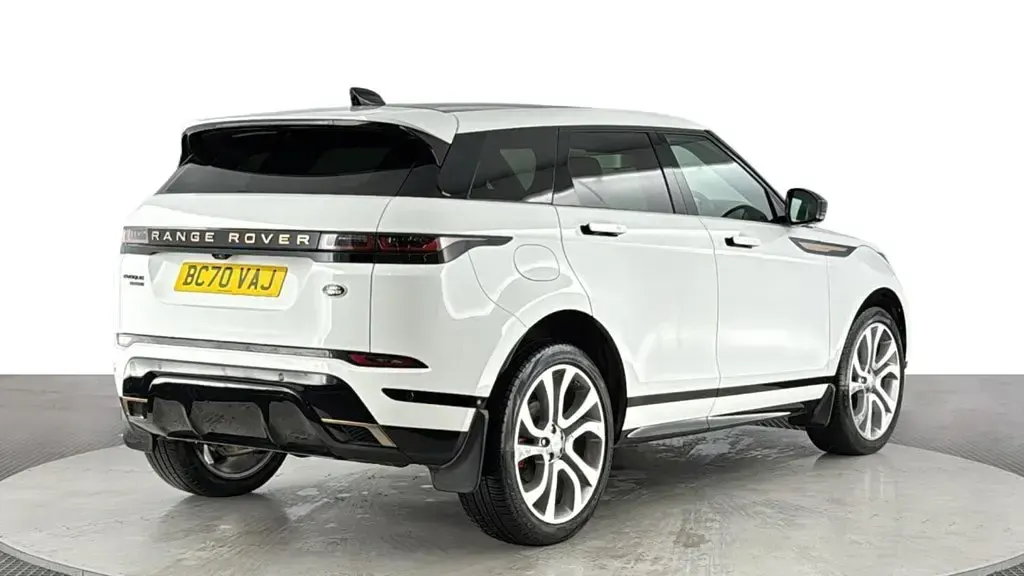 Used Land Rover Range Rover evoque Autobiography 204 HP (150 kW) 2020 White SUV