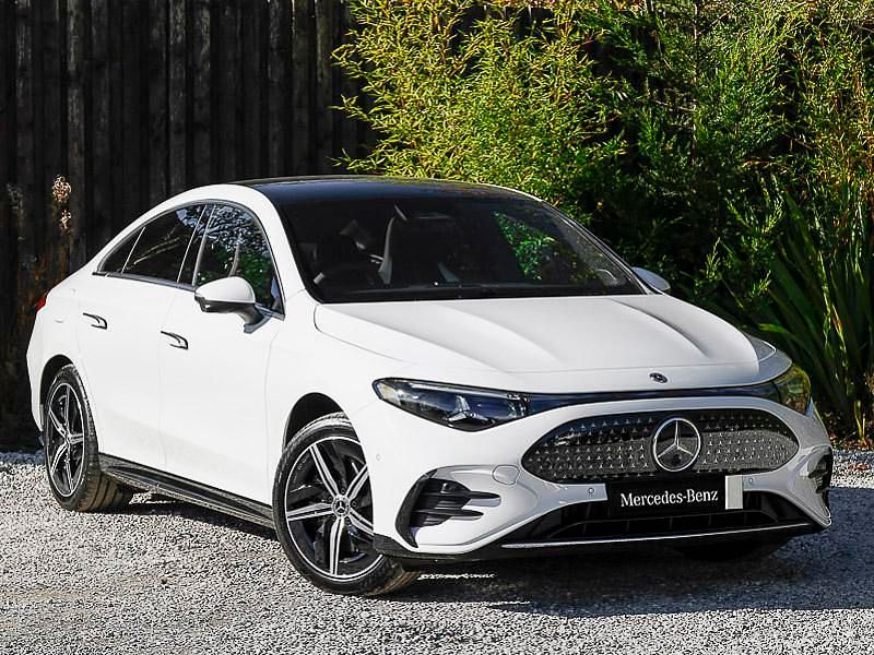 New Mercedes CLA 250+ AMG line 200 kW (272 HP) 2025 White Sedan