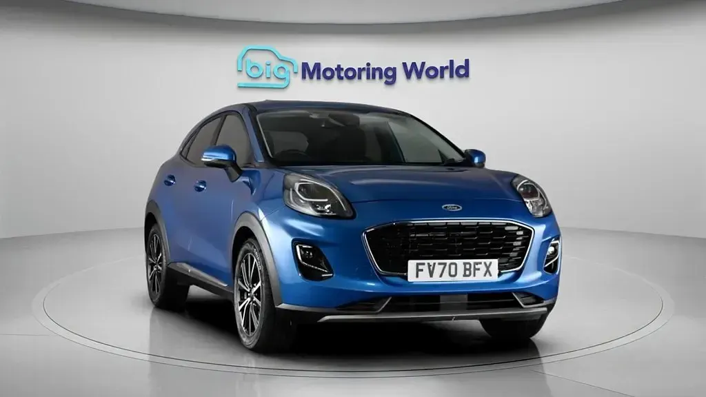 Second-hand Ford Puma Titanium 125 CP (91 kW) 2020 Albastru SUV