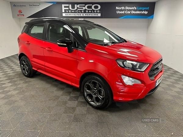 Red Used 2019 Ford Ecosport ST-Line SUV | £10,050 (Good price) - Image 1/4